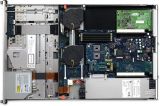 Otevřený 1U server Apple Xserve dual G4 PowerPC 7455 1 GHz